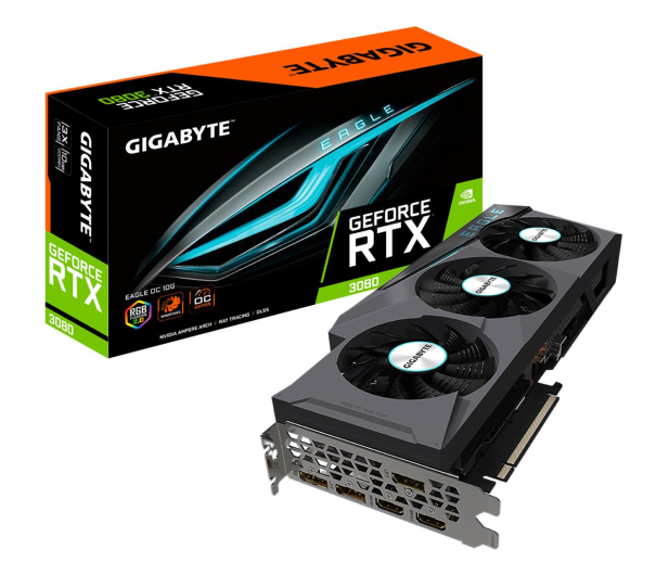 Gigabyte GeForce RTX 3080 EAGLE OC 10GB GDDR6X - 589758 - zdjęcie